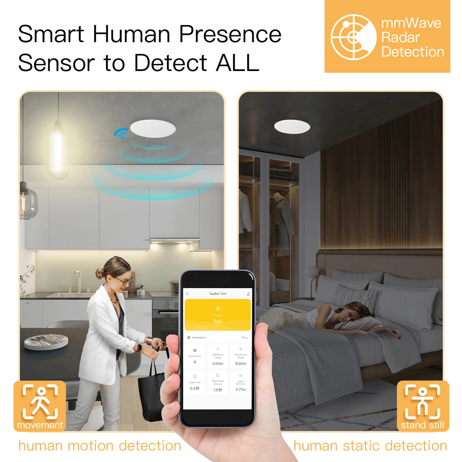 Tuya Smart ZigBee / WiFi Human - огляд і ціна Smart Home Wiser