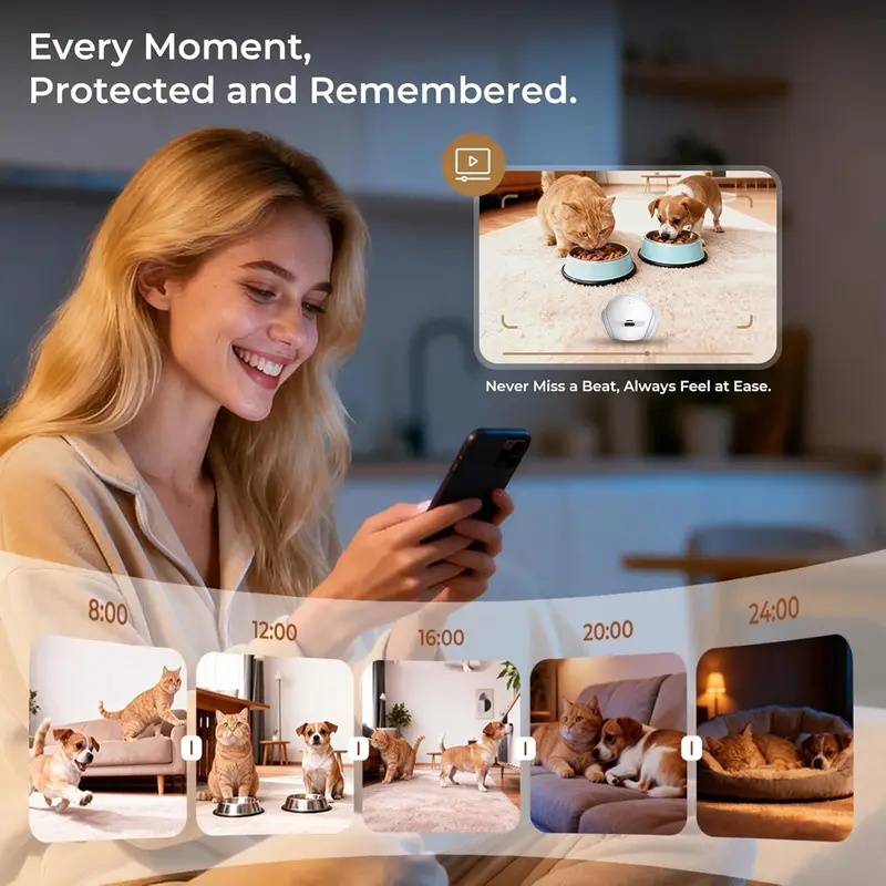 Movable Indoor Pet Robot Camer - огляд і ціна Smart Home Video