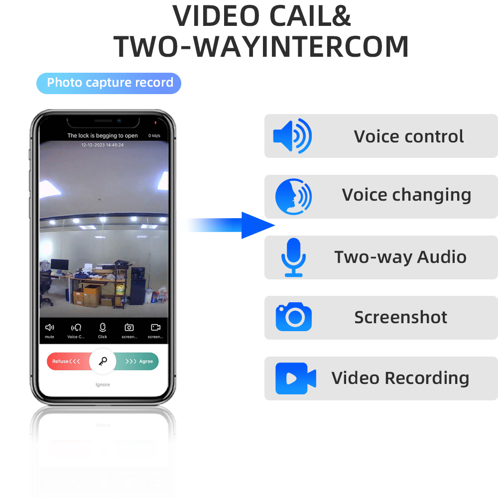 RAYKUBE DF14 Tuya WiFi 3D Face - огляд і ціна Smart Home Door Lock
