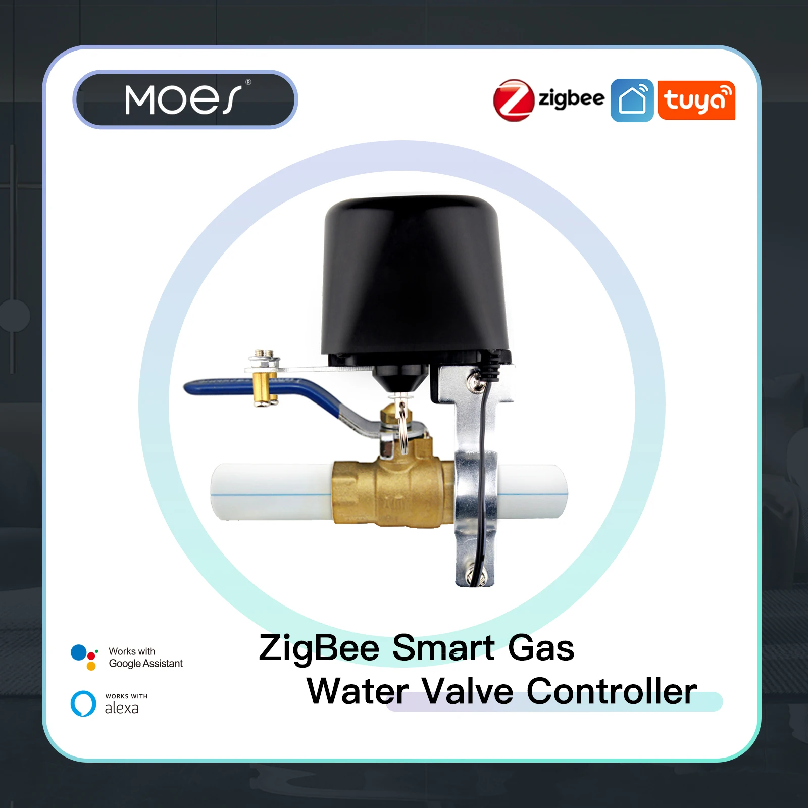 MOES ZigBee 3.0 Smart Gas Wate - огляд і ціна Smart Home Plus