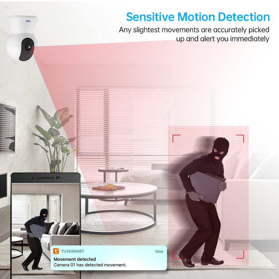KERUI 4K 8MP Tuya Smart Mini W - огляд і ціна Smart Home Camera Ezviz