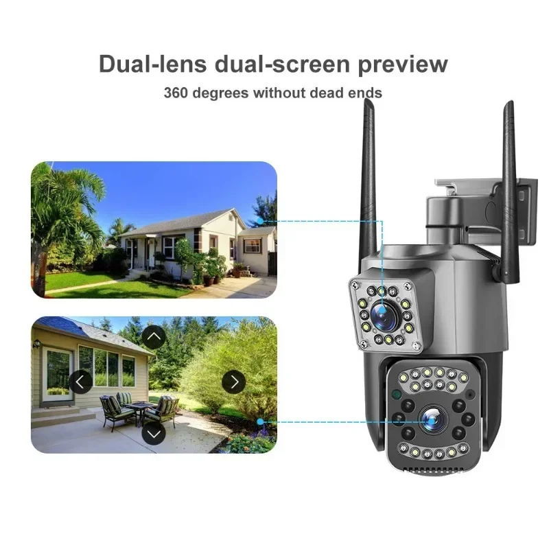 8MP WIFI IP Camera 4K PTZ Dual - огляд і ціна Smart Home Camera Ezviz
