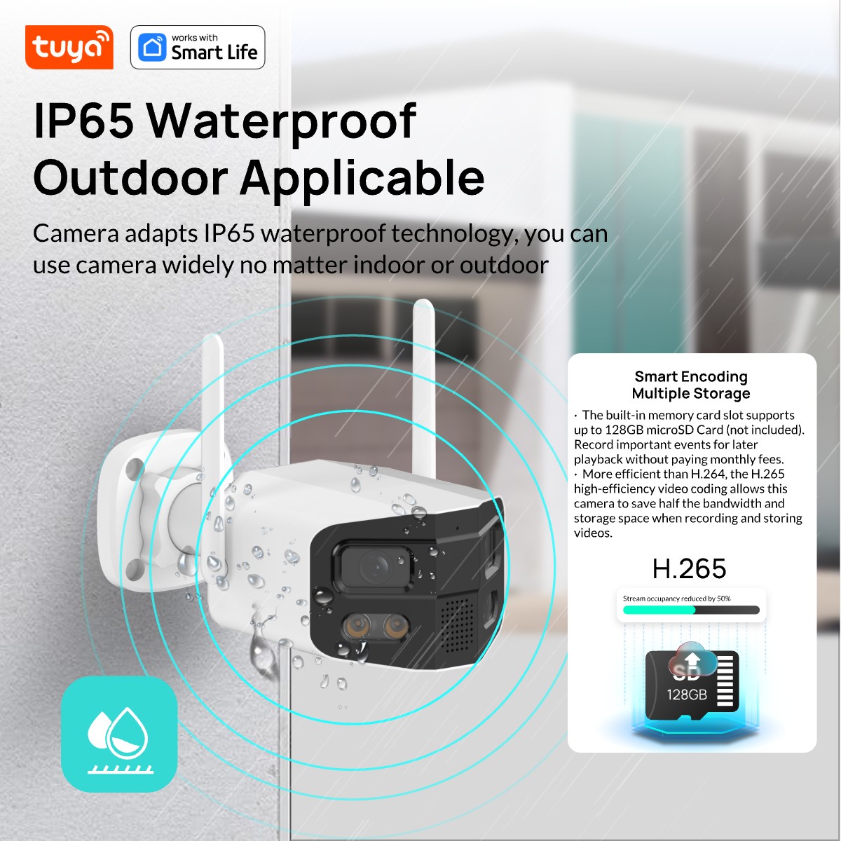 Tuya Smart 4MP 2.5K Dual-Lens  - огляд і ціна Smart Home Camera Ezviz