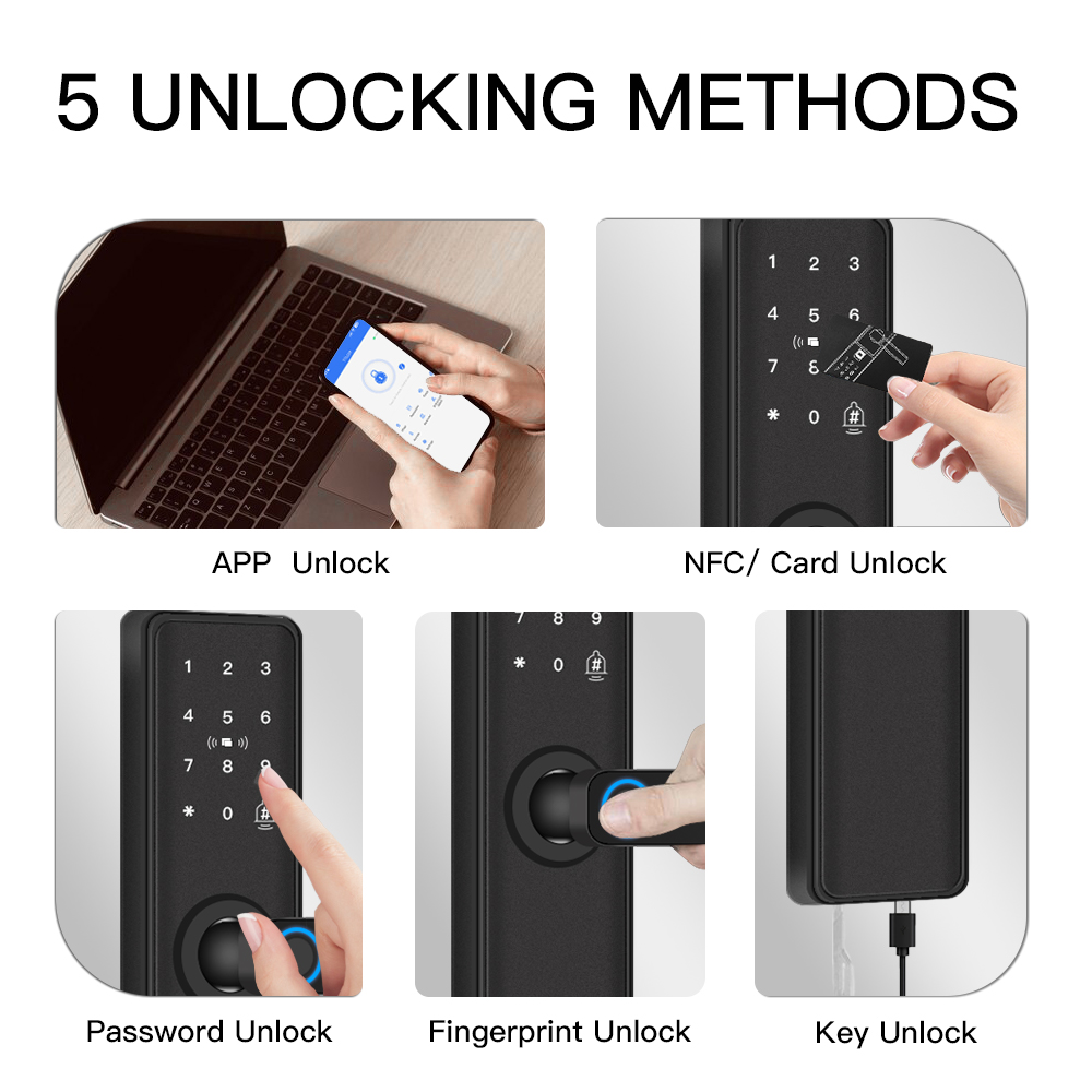 Smart Door Lock Bluetooth-comp - огляд і ціна Smart Home Door Lock