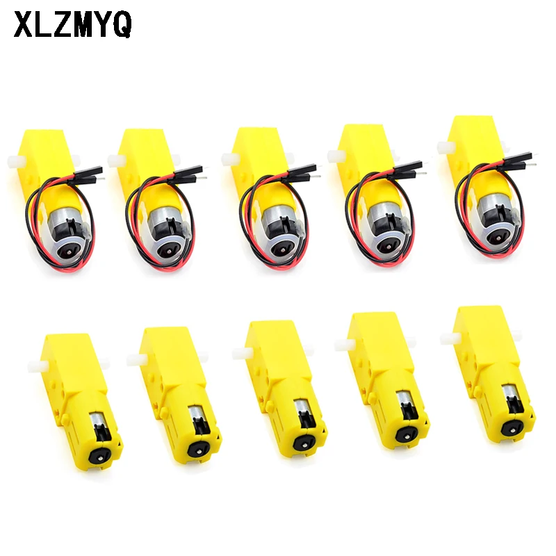5pcs TT Motor 130 Motor Smart  - огляд і ціна Smart Home Yellow