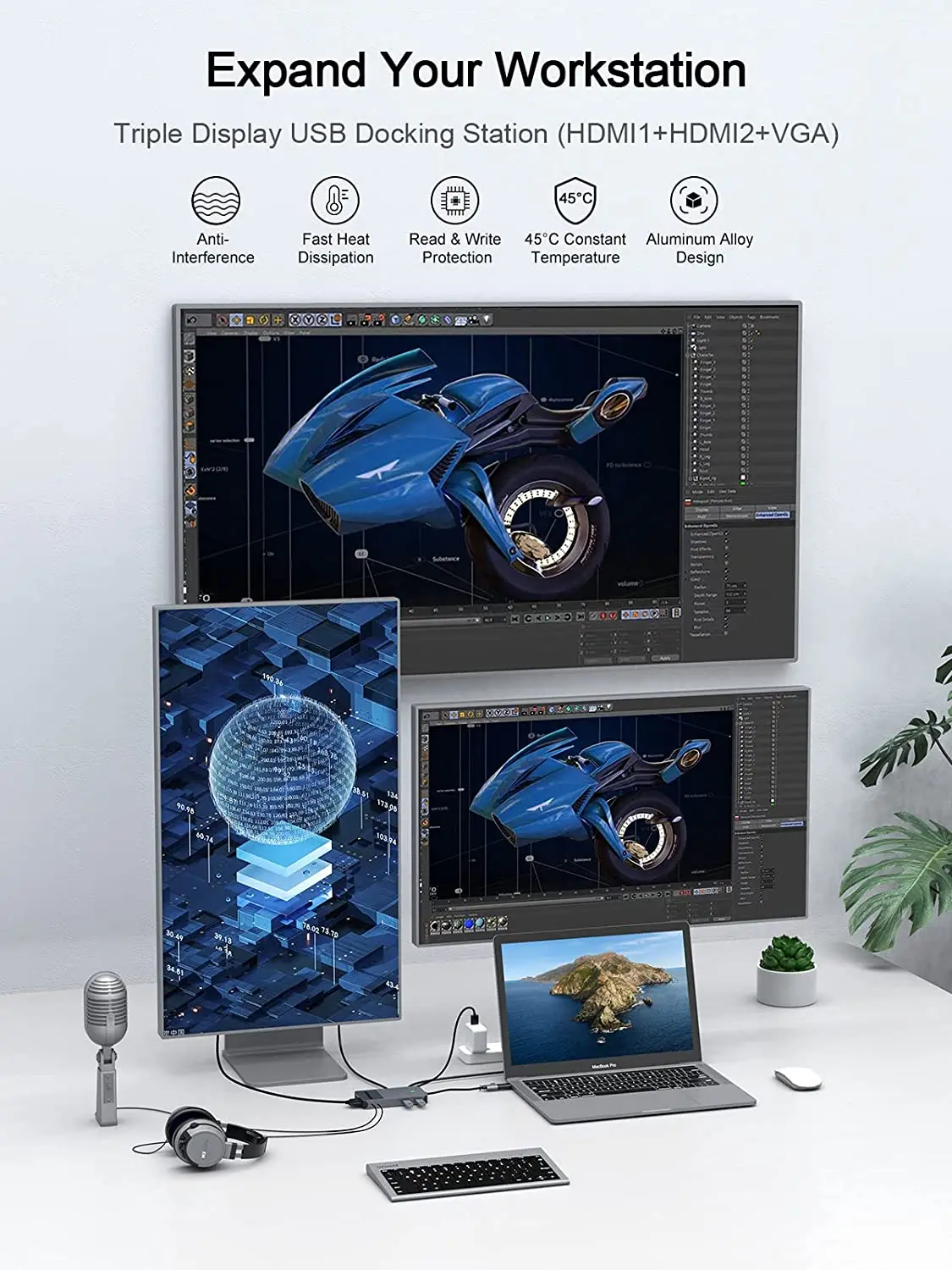 QGeeM USB 3.0 Docking Station, - огляд і ціна Smart Home Hub 2