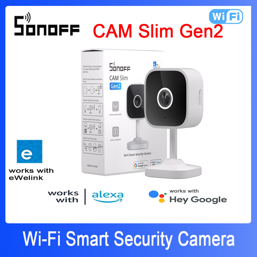 SONOFF CAM Slim Gen2 WiFi Smar - огляд і ціна Smart Home Video