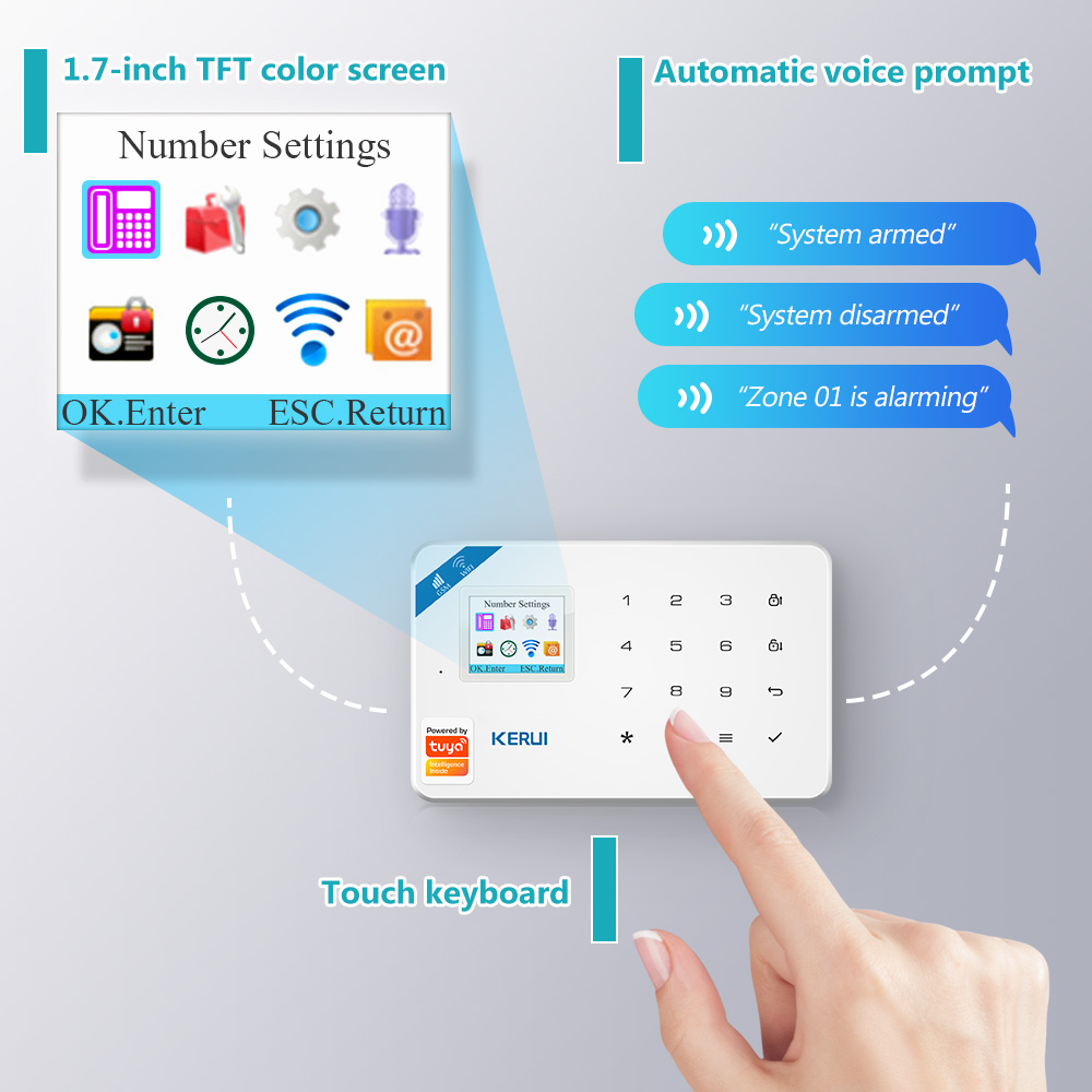 KERUI W181 Alarm System Secutr - огляд і ціна Smart Home Video