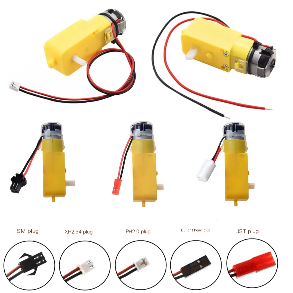 TT DC Motor 3V-6V DIY Smart Ca - огляд і ціна Smart Home Yellow